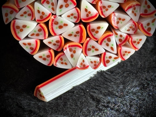 Pizzas, 1oz., COE 96 Murrini Millefiori