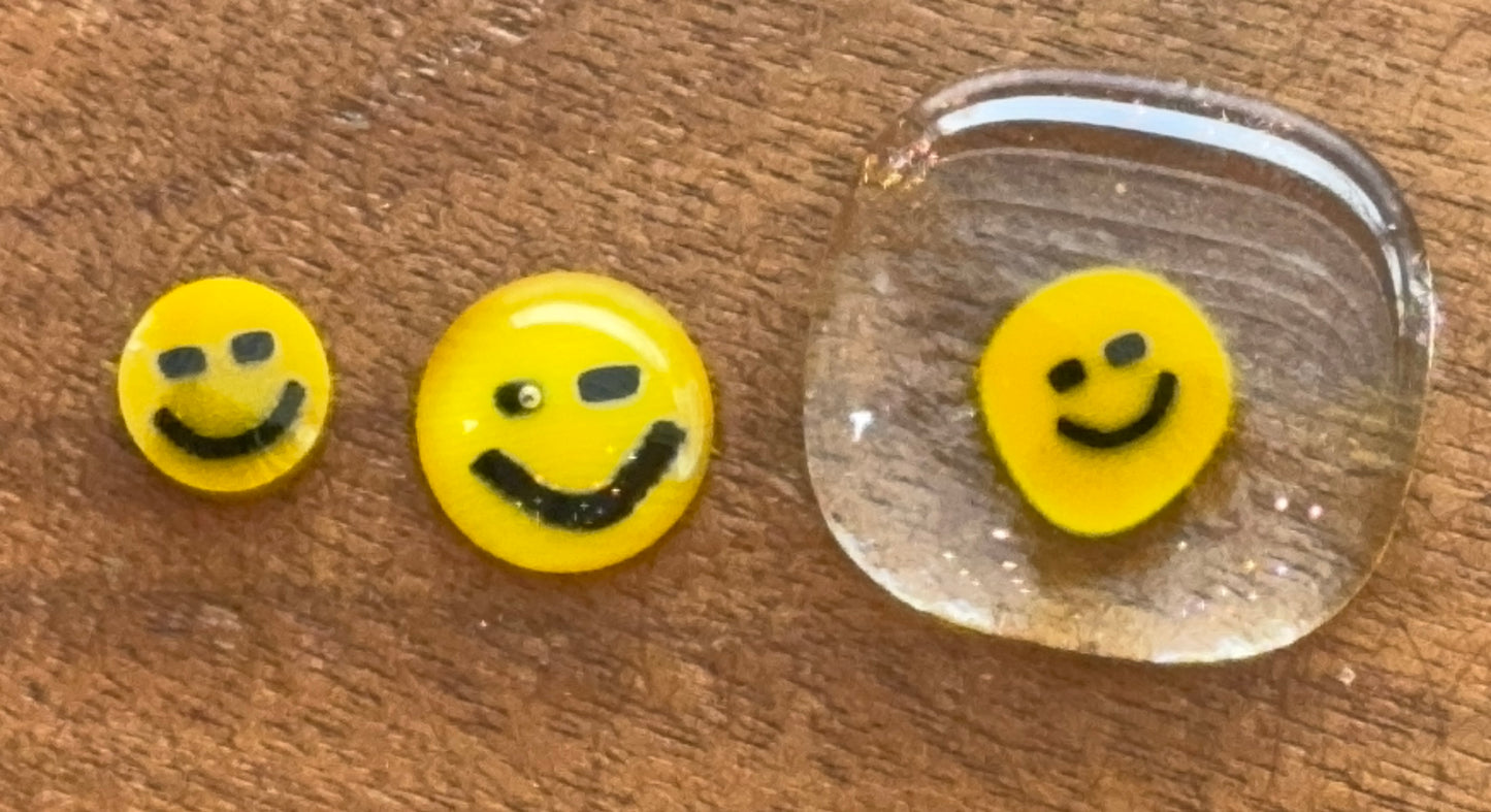 All Smiles, 1oz, COE 96 Murrini Millefiori