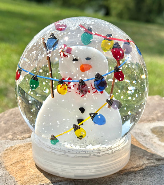 Transparent Christmas Bulb Mix (and single colors), COE 96 Murrini Millefiori