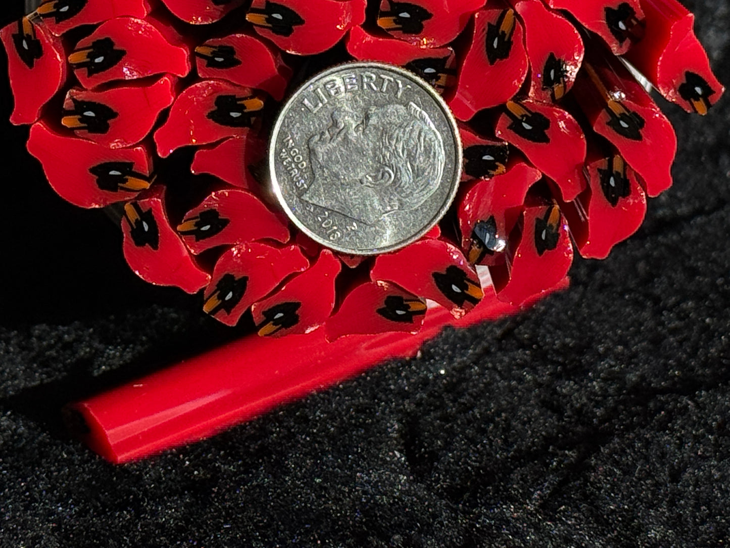 Tack Fuse Red Cardinals, 1oz, COE 96 Murrini