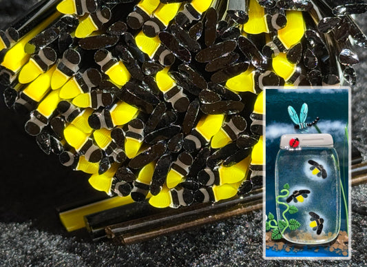 Lightning Bug Kits, COE 96 Murrini Millefiori