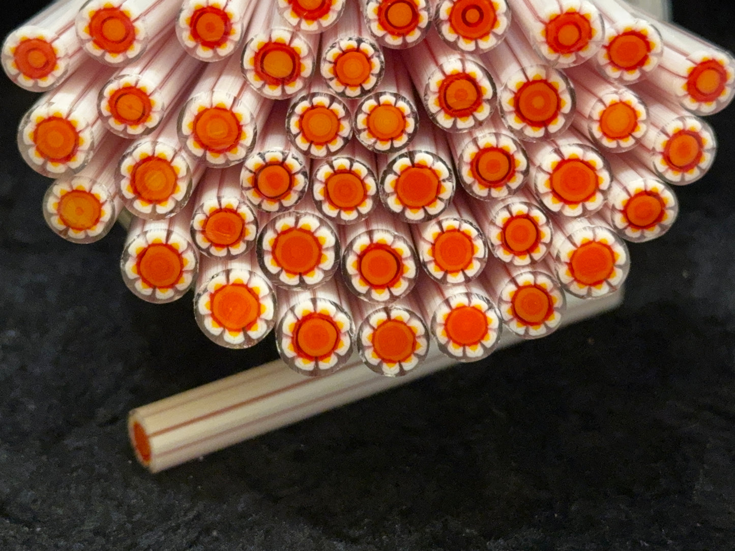 Dainty Daisy, 1oz, COE 96 Murrini Millefiori