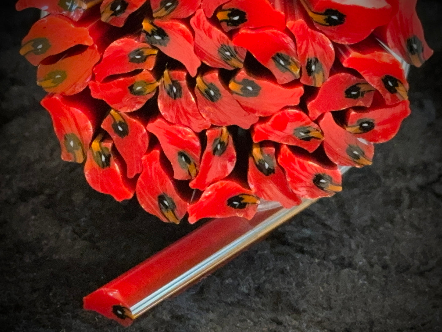 Tack Fuse Male Papa Cardinals, 1.oz, COE 96 Murrini