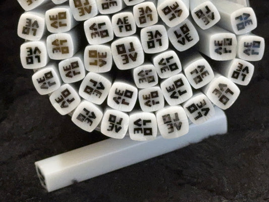 L.O.V.E Murrini, 1oz, COE 96 Murrini Millefiori