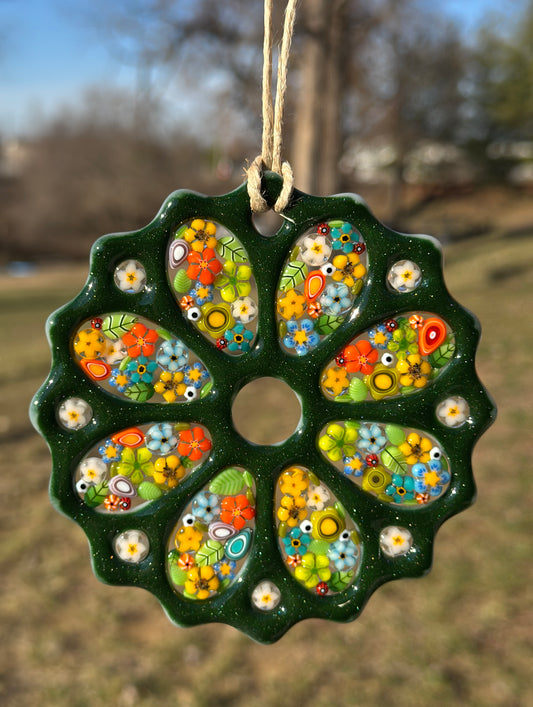 Wildflower Mix, 1.5+oz, COE 96 Murrini Millefiori