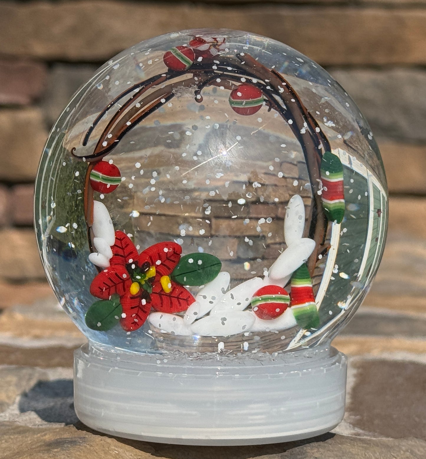 Ornament Duo, 1oz., COE 96 Murrini Millefiori