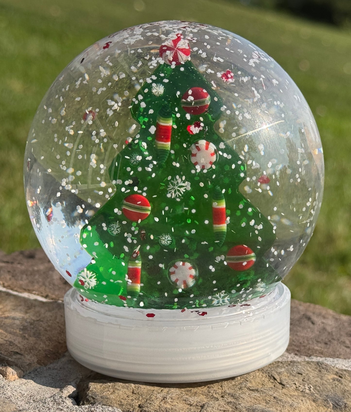 Ornament Duo, 1oz., COE 96 Murrini Millefiori