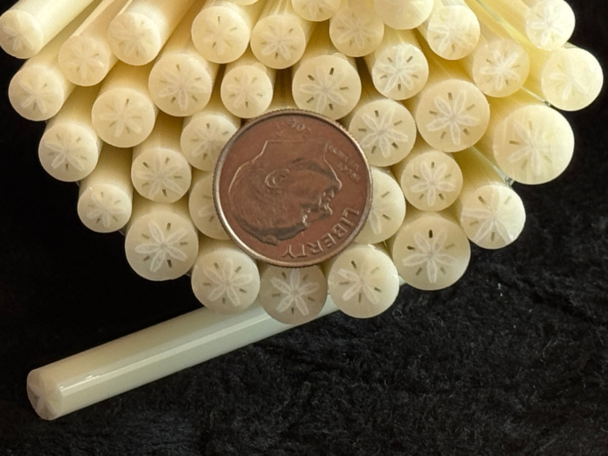 Sand Dollars, 1oz, COE 96 Murrini Millefiori