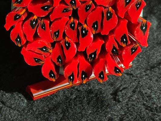 Tack Fuse Red Cardinals (mixed sizes), 1.20oz, COE 96 Murrini