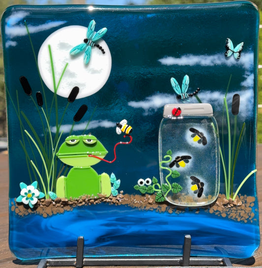 Frog Eyes, COE 96 Murrini Millefiori