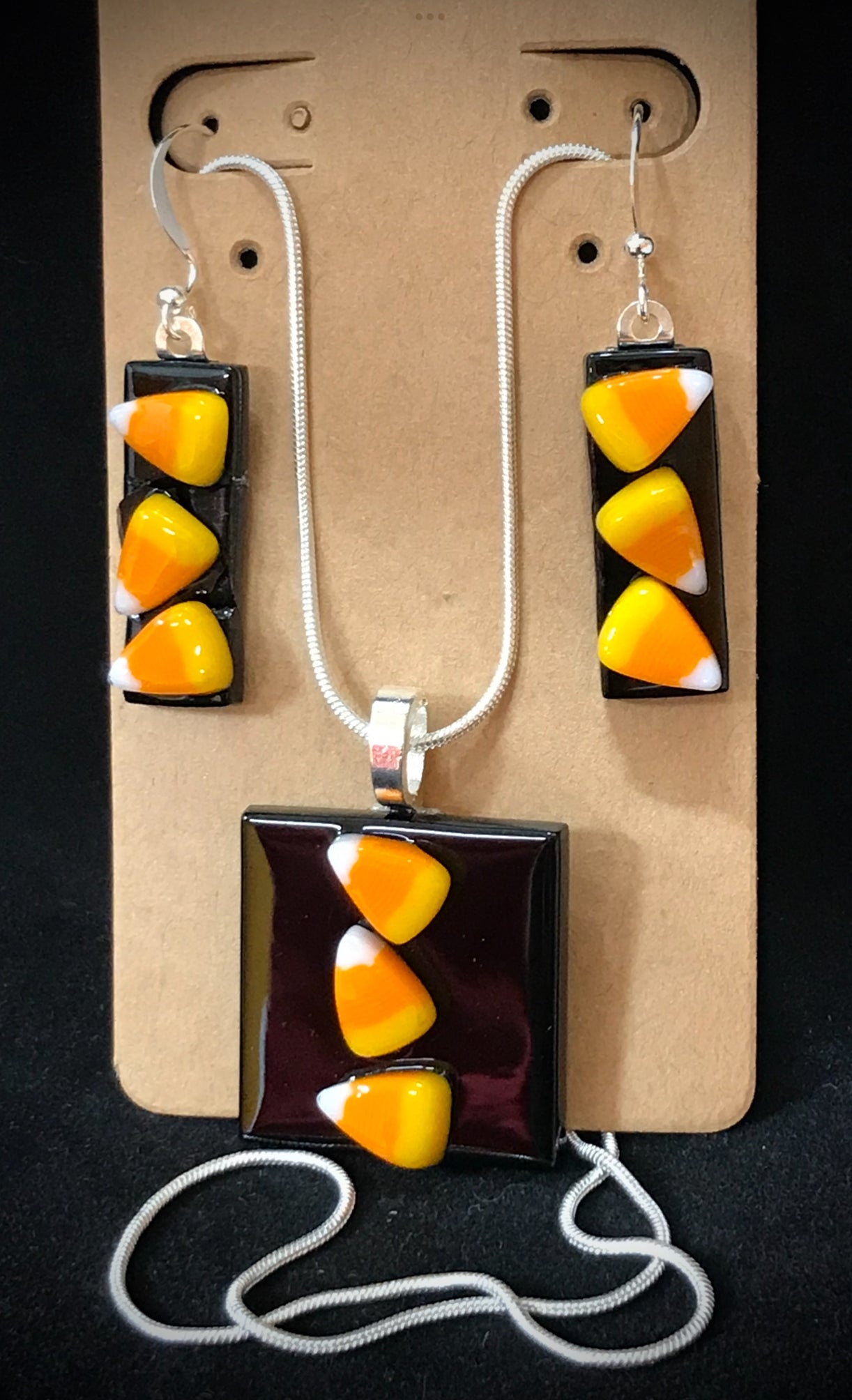 Candy Corn, 1oz., COE 96 Murrini Millefiori