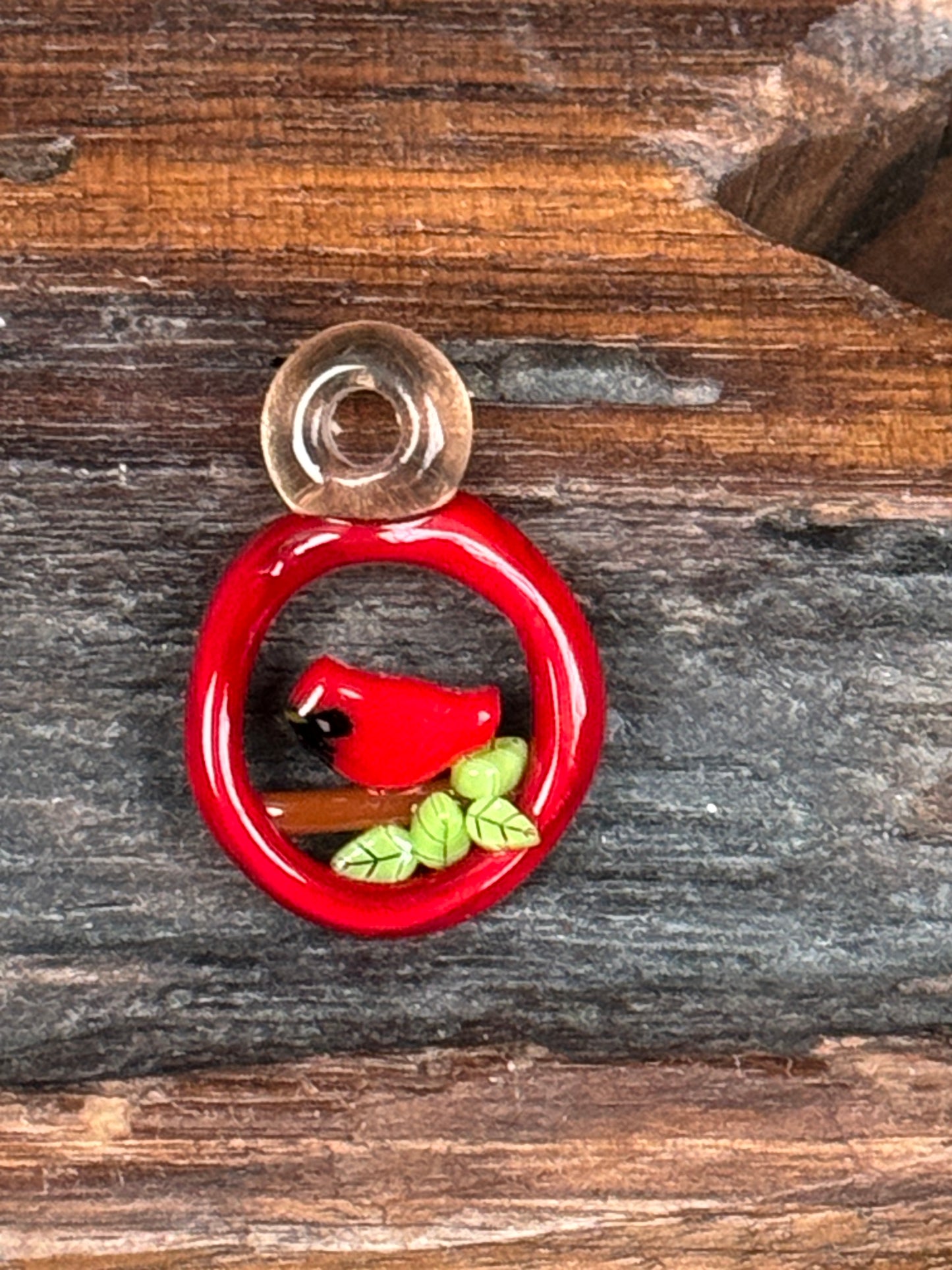 Tack Fuse Male Papa Cardinals, 1.oz, COE 96 Murrini