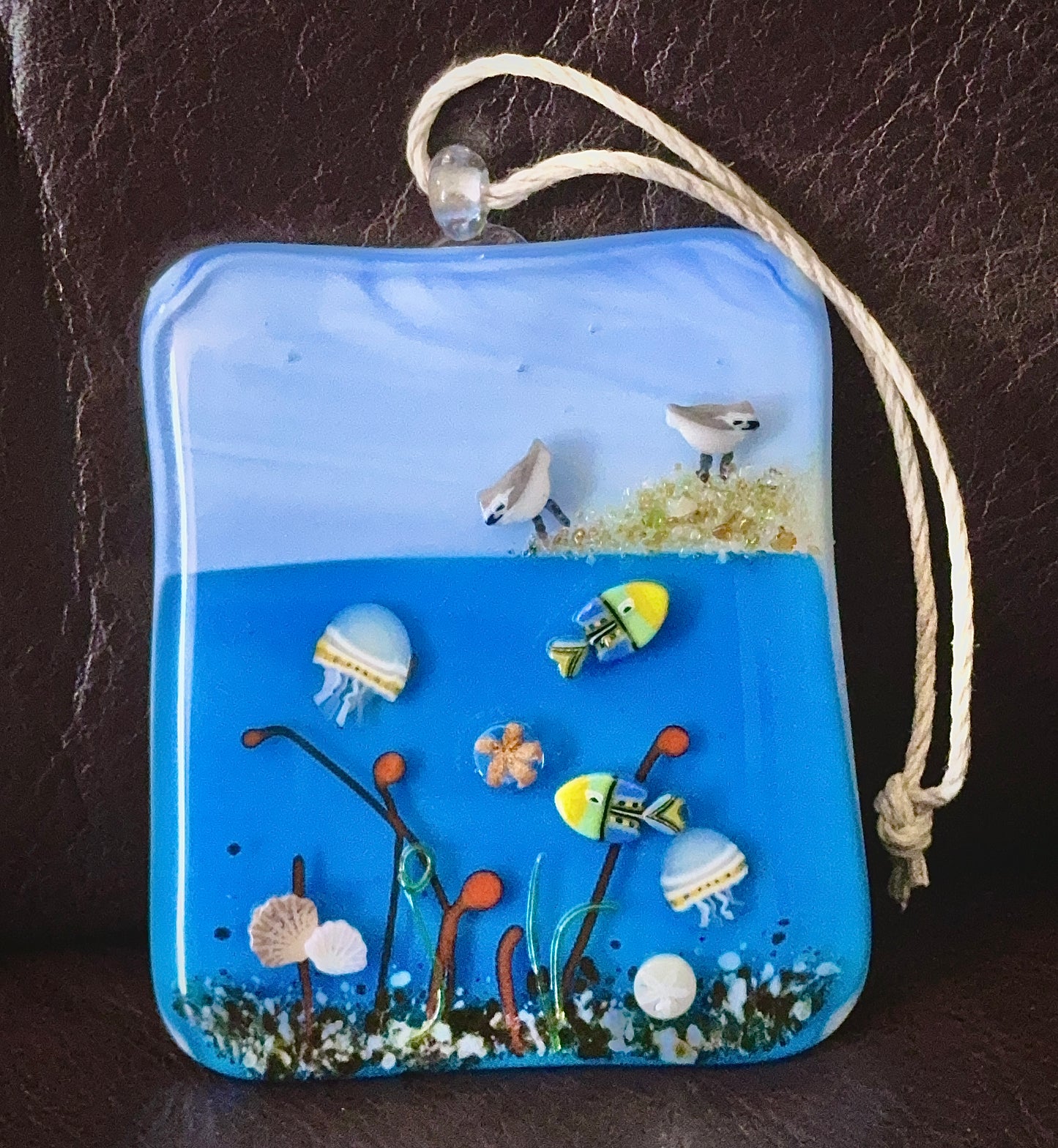 Sand Dollars, 1oz, COE 96 Murrini Millefiori